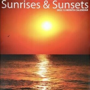 NEW 2022 CALENDAR Sunrises + Sunsets FREE SHIPPING